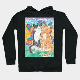 Cat fairy buddies Hoodie